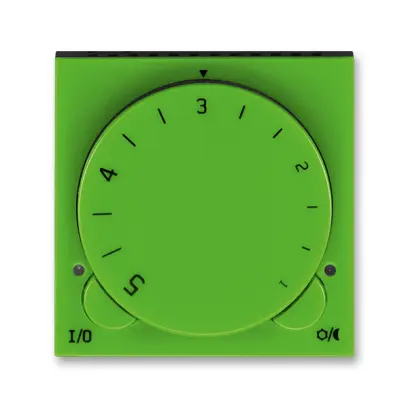 termostat univerzální otočný LEVIT 3292H-A10101 67 zelená/kouř.černá
